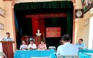 Các tổ đại biểu HĐND xã tiếp xúc với nhân dân trước kỳ họp thứ sáu HĐND xã Đông Hoàng khóa XX nhiệm kỳ 2021-2026